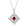 Collier Nœud de Sorcière – Pierre de Naissance & Protection