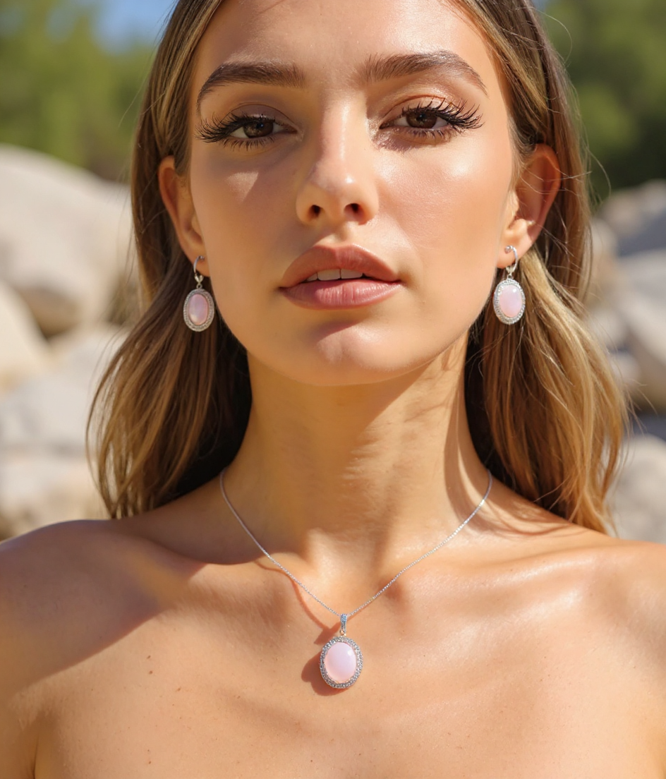 pack-collier-boucles-pierre-de-lune-quartz-rose-quartz-rose-portee-cou-v3